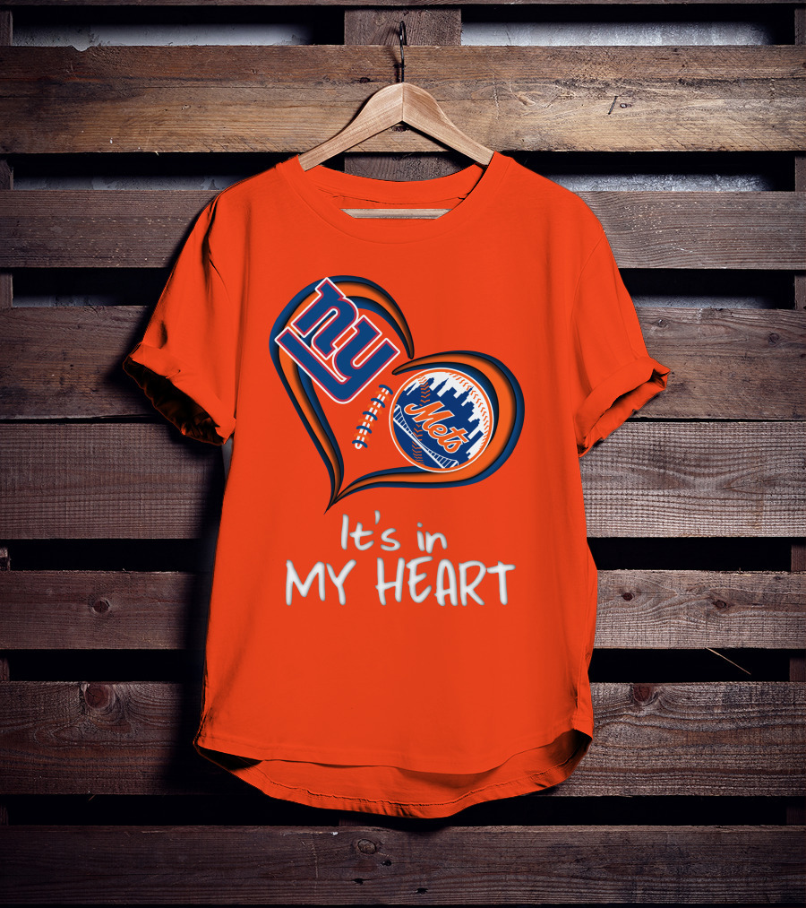 NY Mets In My Heart T-Shirt