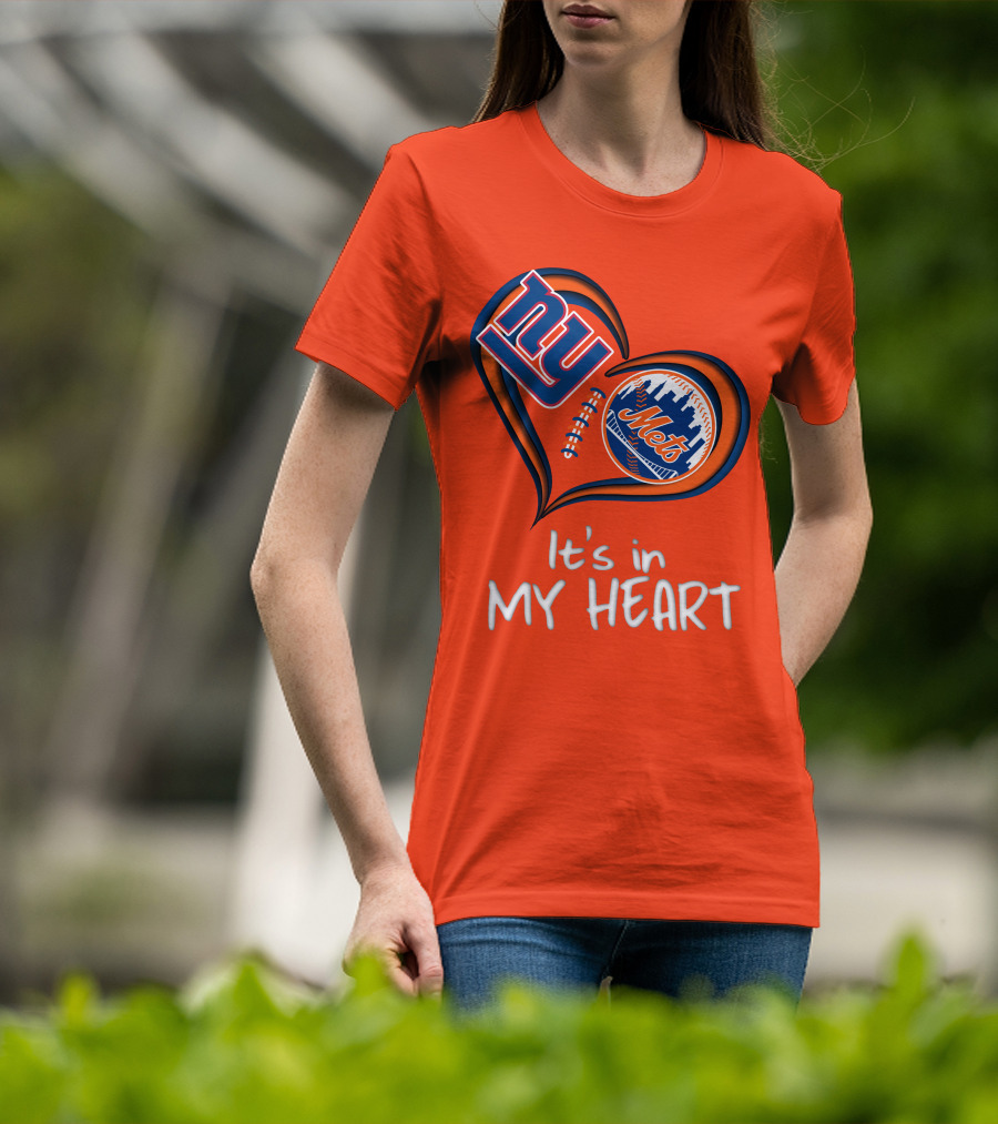 NY Mets In My Heart T-Shirt