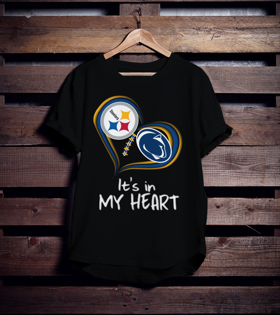 Steelers Penn State It's In My Heart T-Shirt