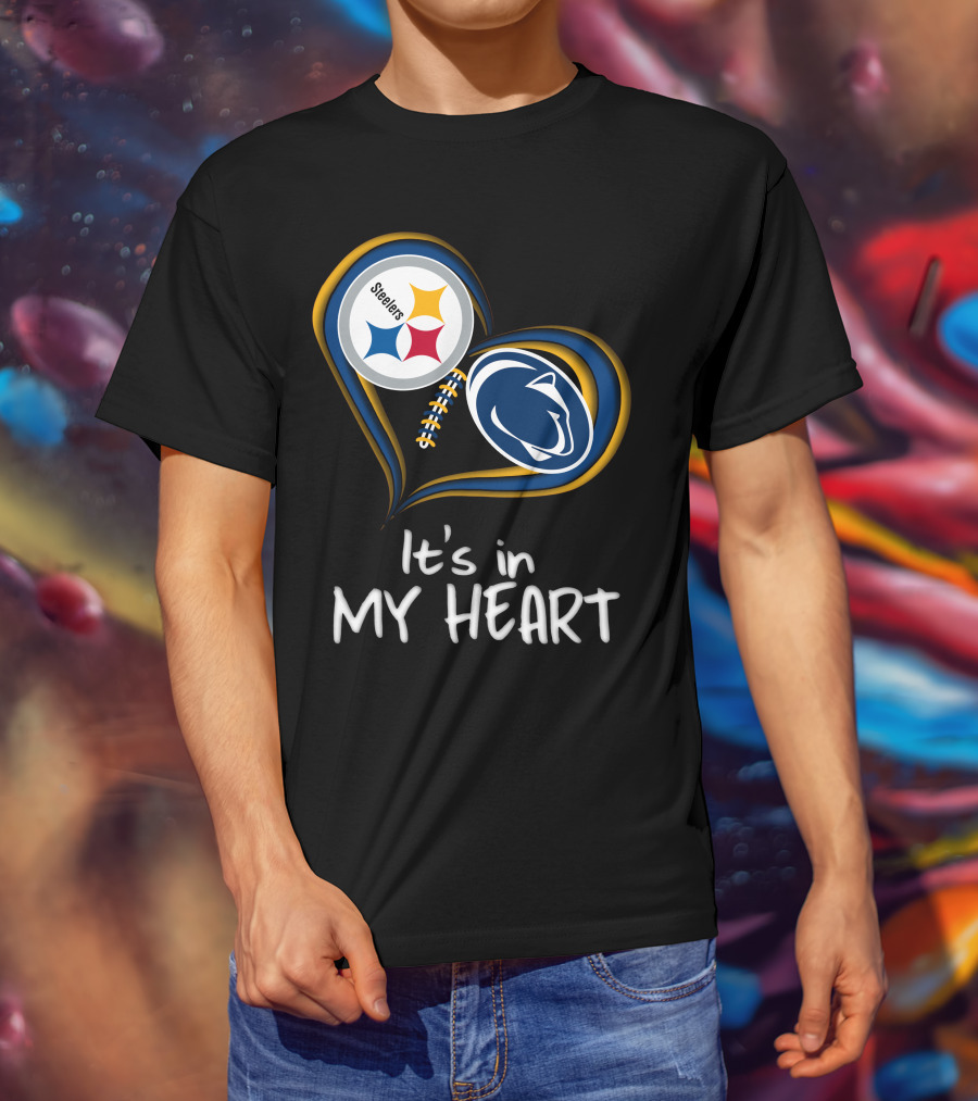 Steelers Penn State It's In My Heart T-Shirt