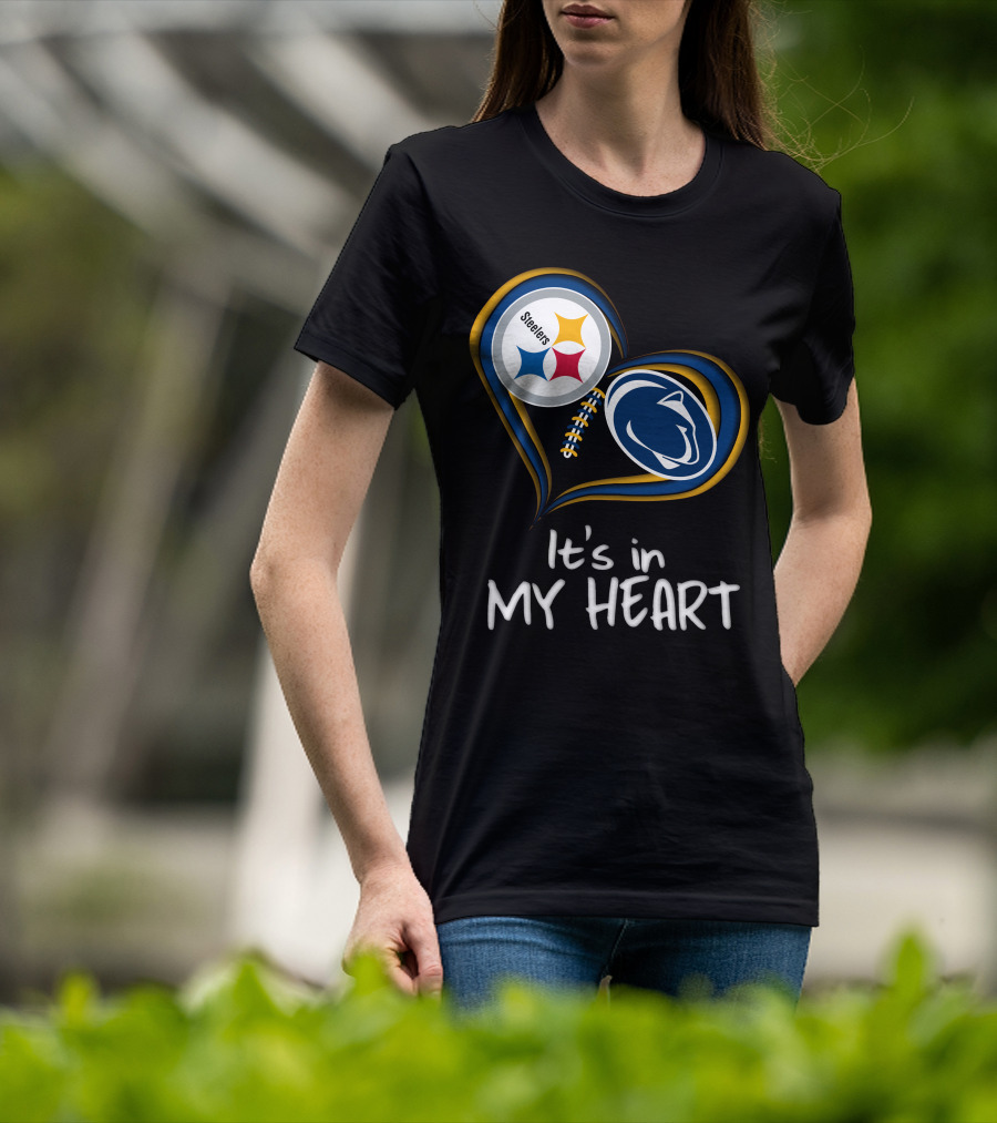 Steelers Penn State It's In My Heart T-Shirt