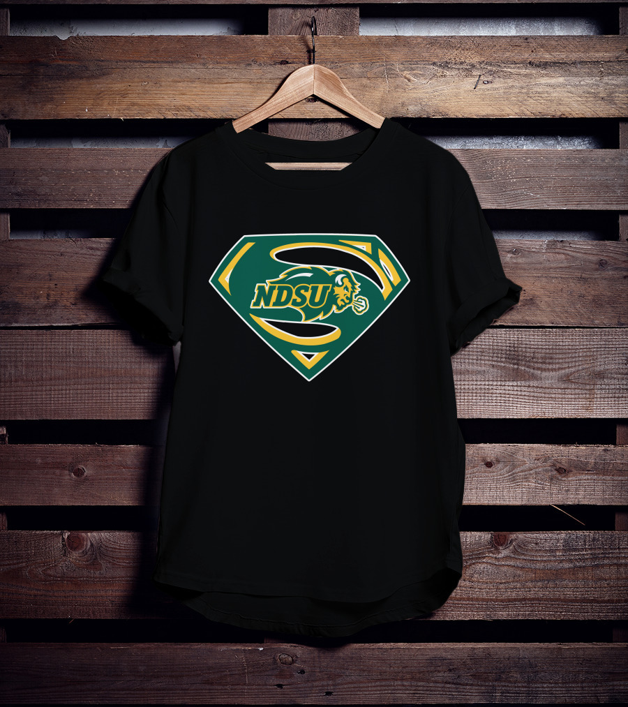 NDSU Bison Superman Shield T-Shirt