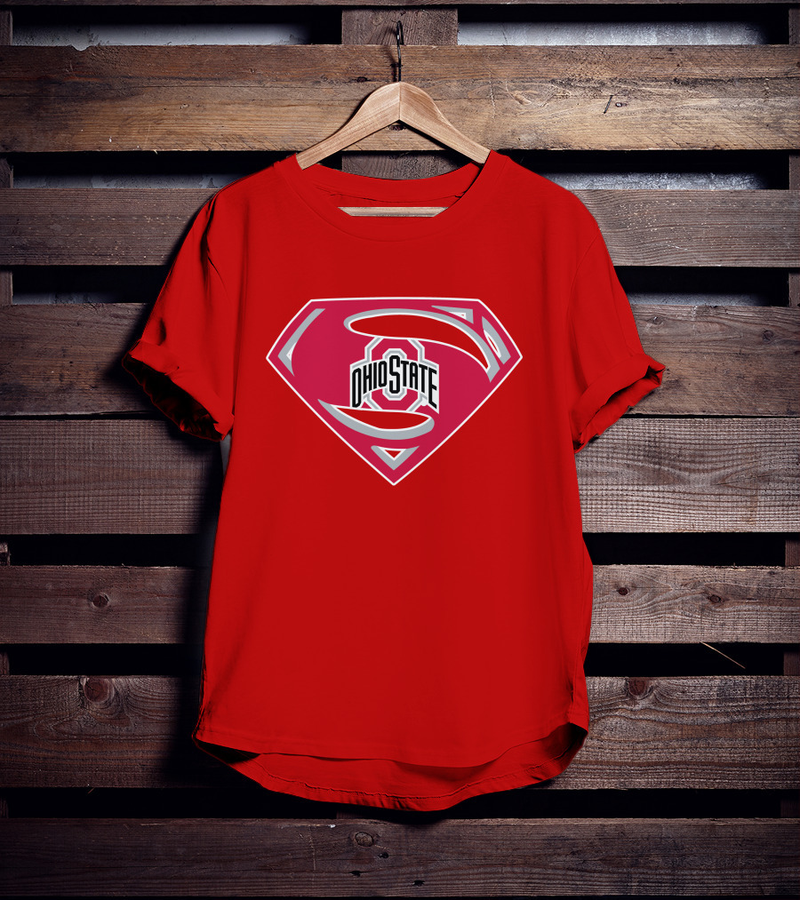 Ohio State Logo Red Shield T-Shirt