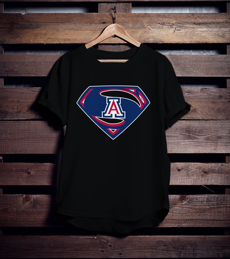 Arizona Wildcats Superman T-Shirt