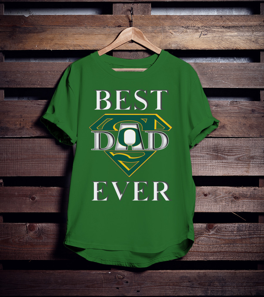 Best Dad Ever Oregon Ducks Super Dad T-Shirt