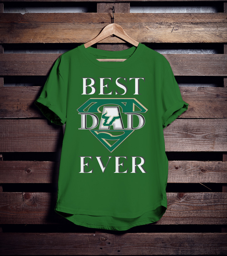 South Florida Bulls Best Dad Ever Super Dad T-Shirt