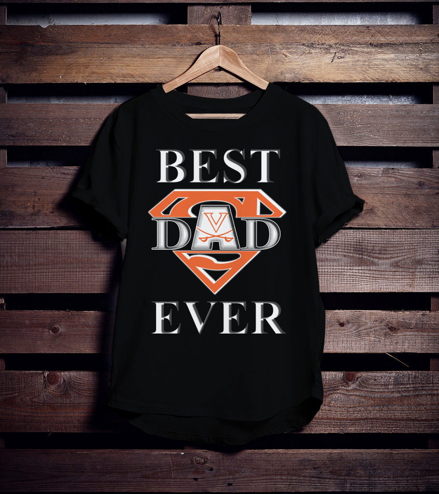 Super Dad Virginia Cavaliers Best Ever T-Shirt