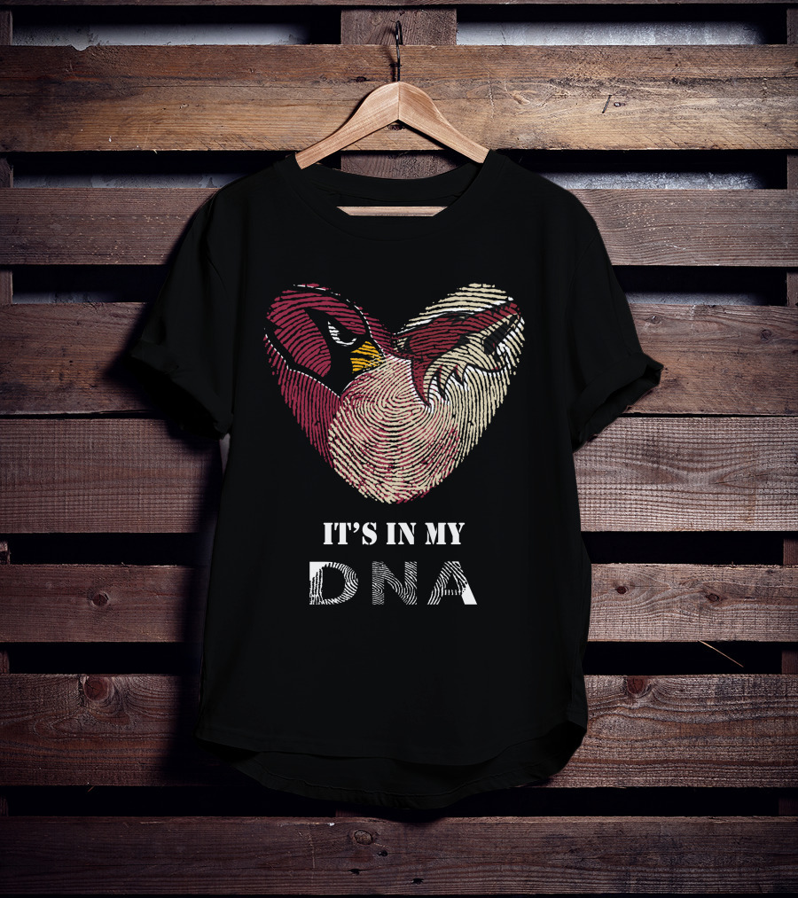 Arizona Cardinals Coyotes It's In My Dna T-Shirt