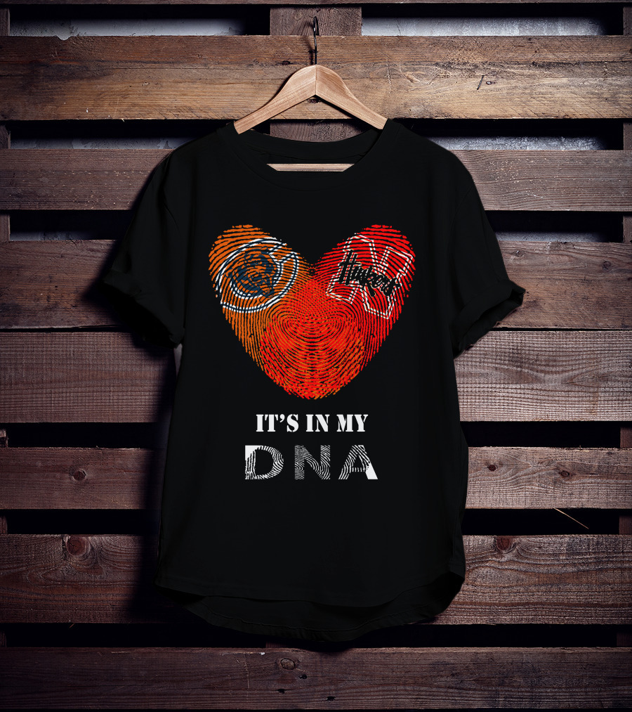 Chicago Bears Nebraska Huskers It's In My DNA T-Shirt