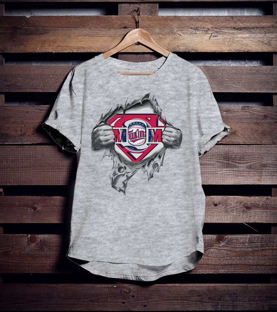 Minnesota Twins Super Logo Baseball T-Shirt