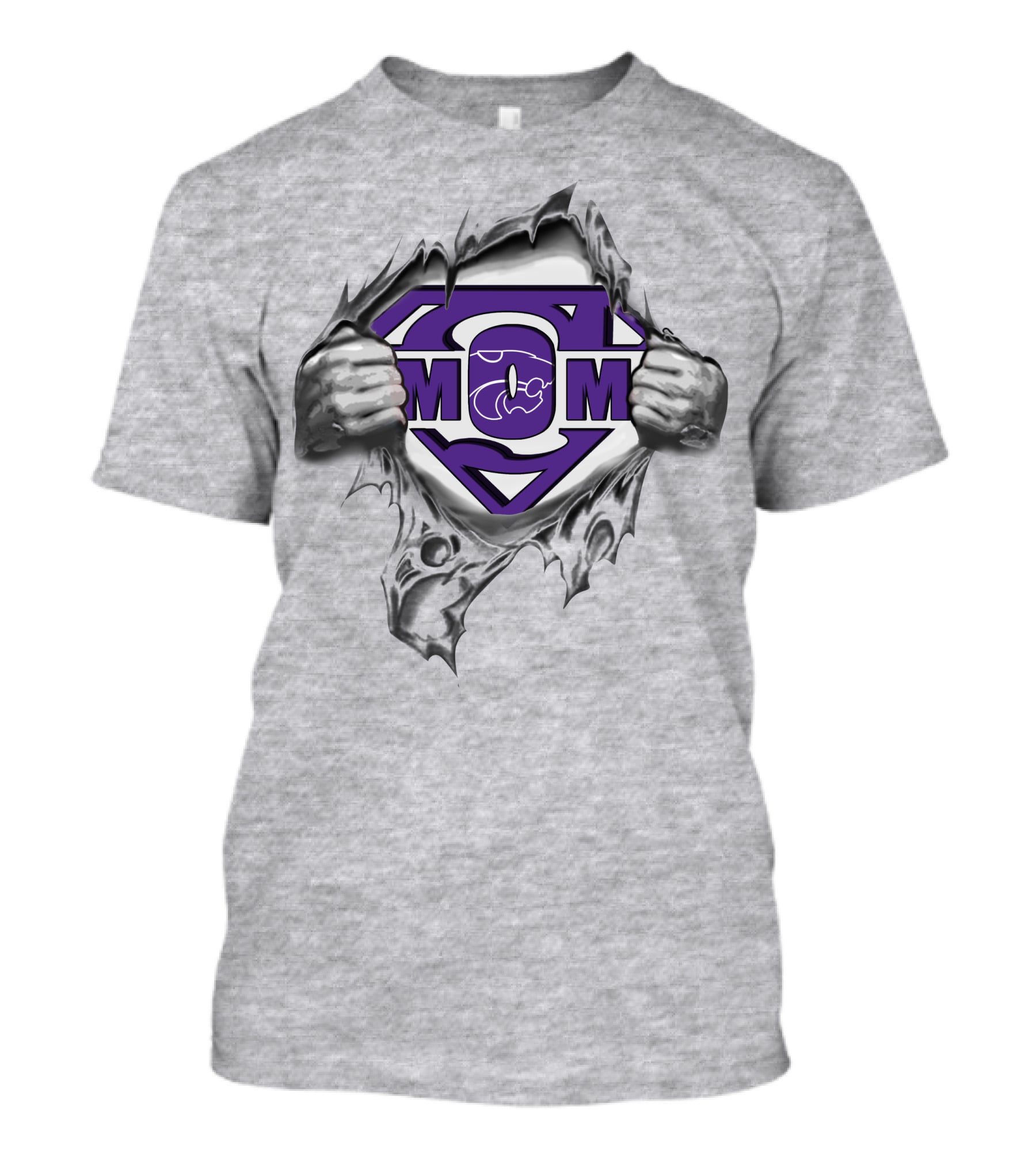 Kansas State Wildcats Super Mom T-Shirt