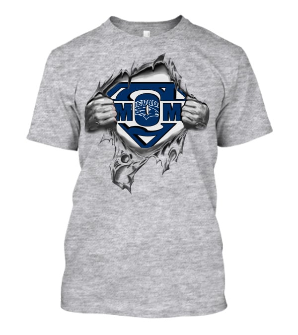 Nevada Wolfpack Super Mom T-Shirt
