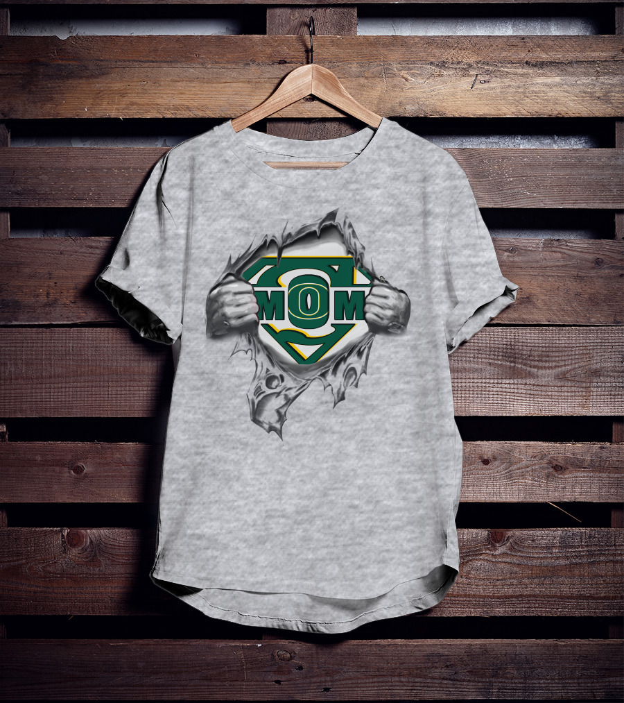 Oregon Ducks Super Mom T-Shirt