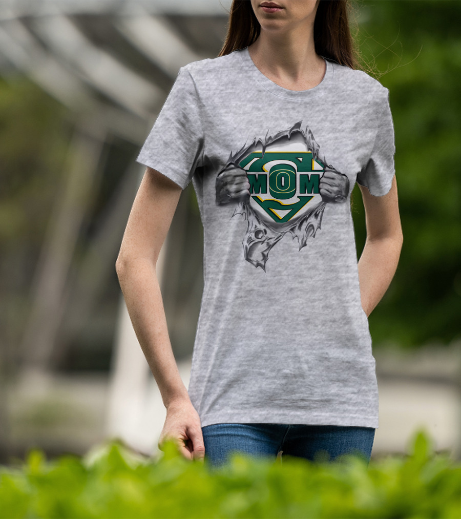 Oregon Ducks Super Mom T-Shirt