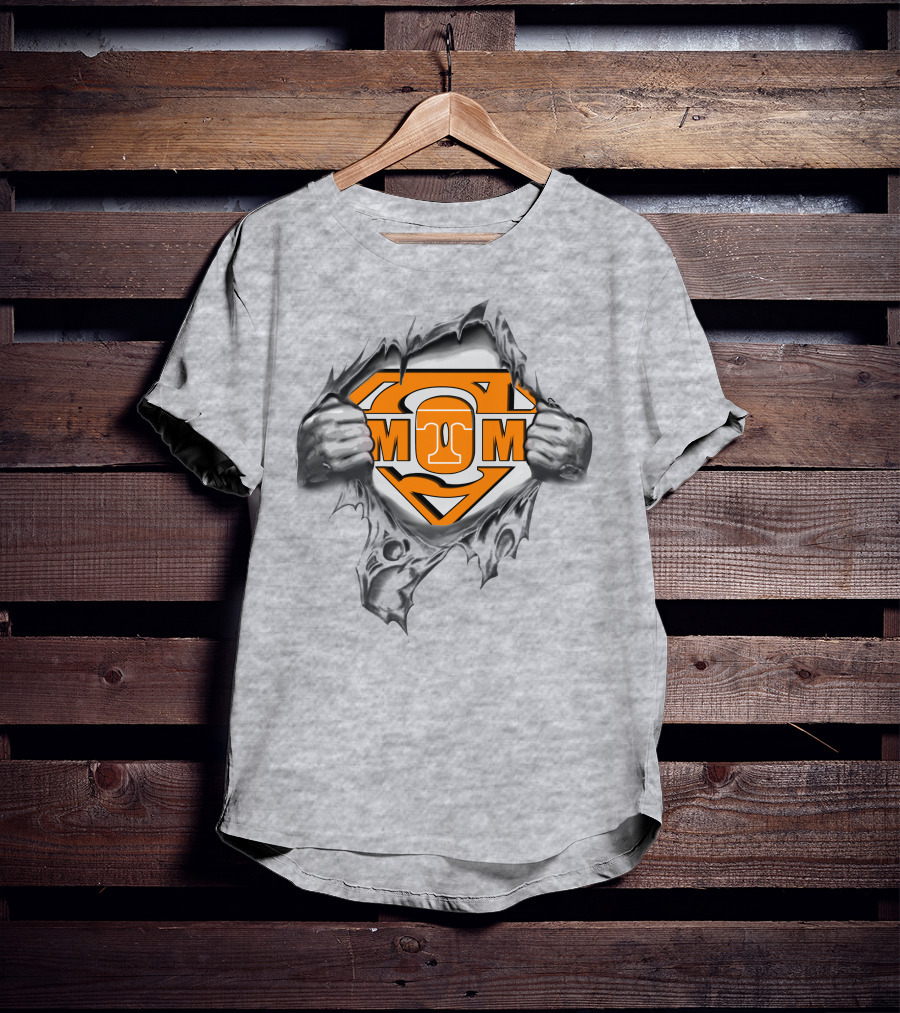 Tennessee Volunteers Super Mom Superman T-Shirt