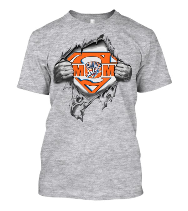 Oklahoma City Thunder Super Mom T-Shirt