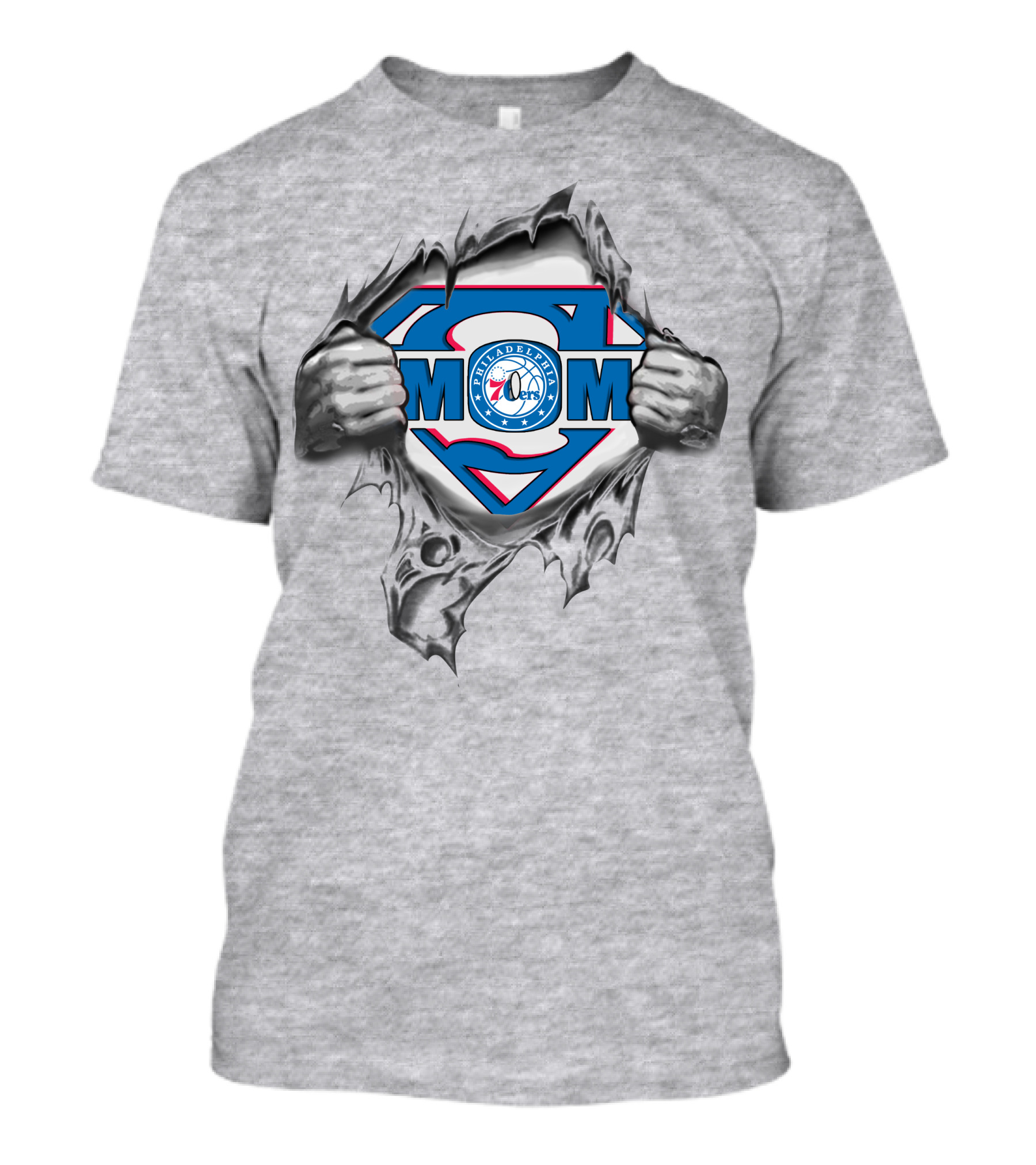 Philadelphia 76ers Super Mom T-Shirt