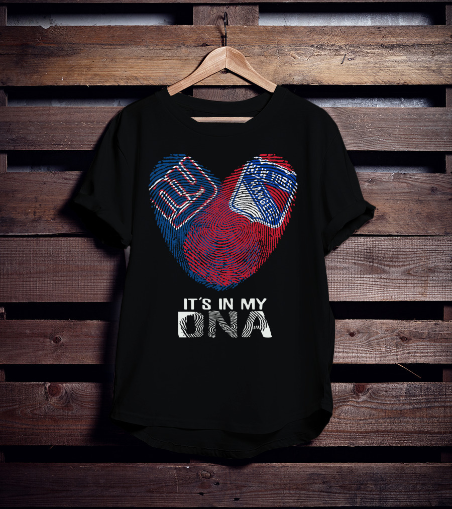 New York Giants Rangers It's In My Dna T-Shirt