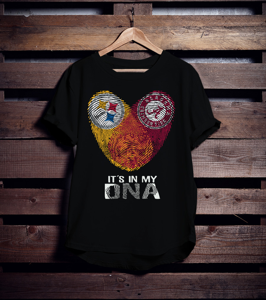 Steelers Alabama Crimson Tide It's In My DNA T-Shirt
