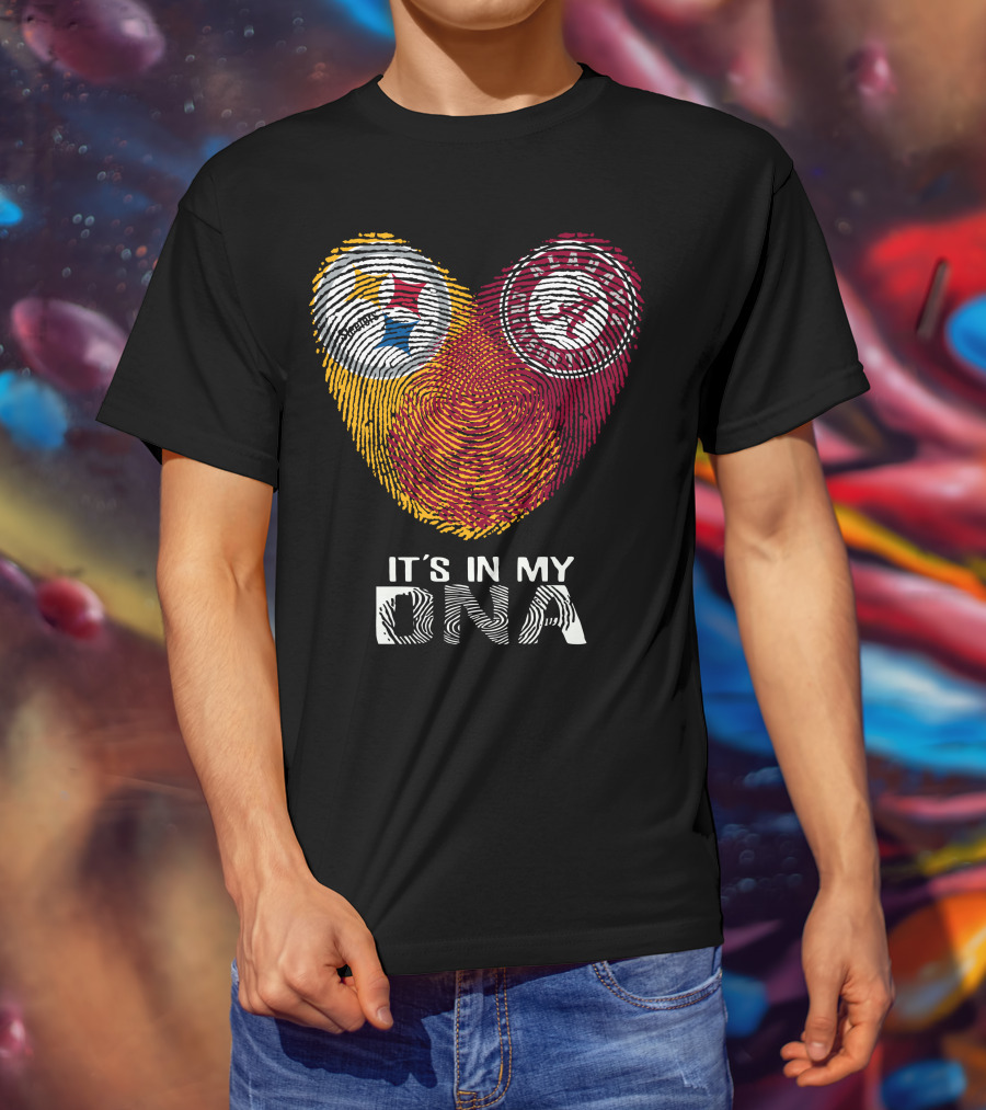Steelers Alabama Crimson Tide It's In My DNA T-Shirt