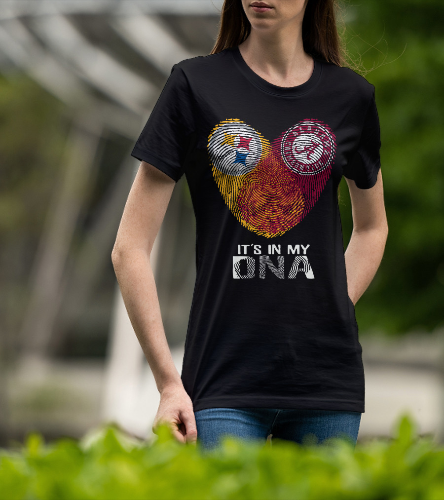 Steelers Alabama Crimson Tide It's In My DNA T-Shirt