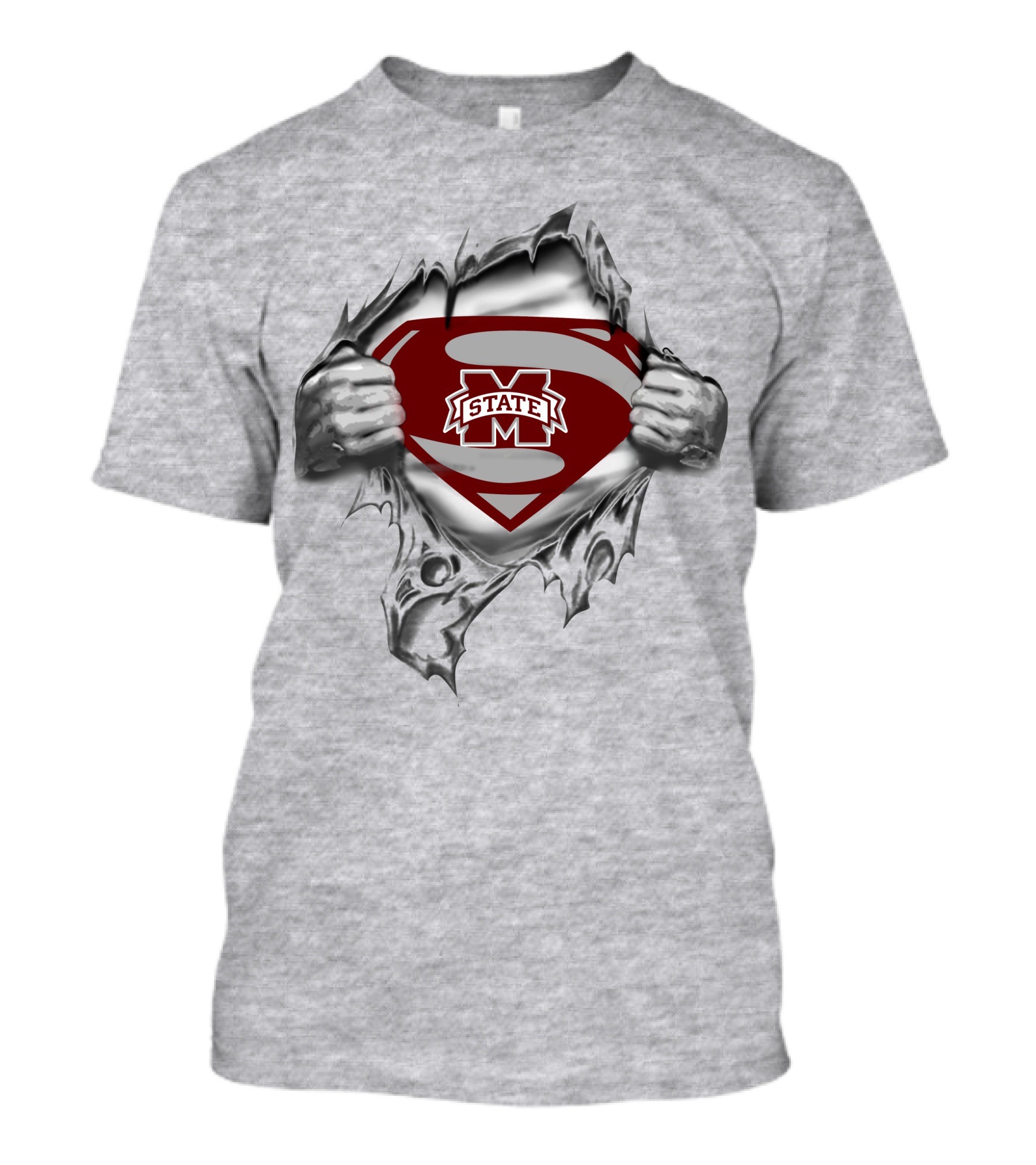 MS State Super Logo Burst T-Shirt
