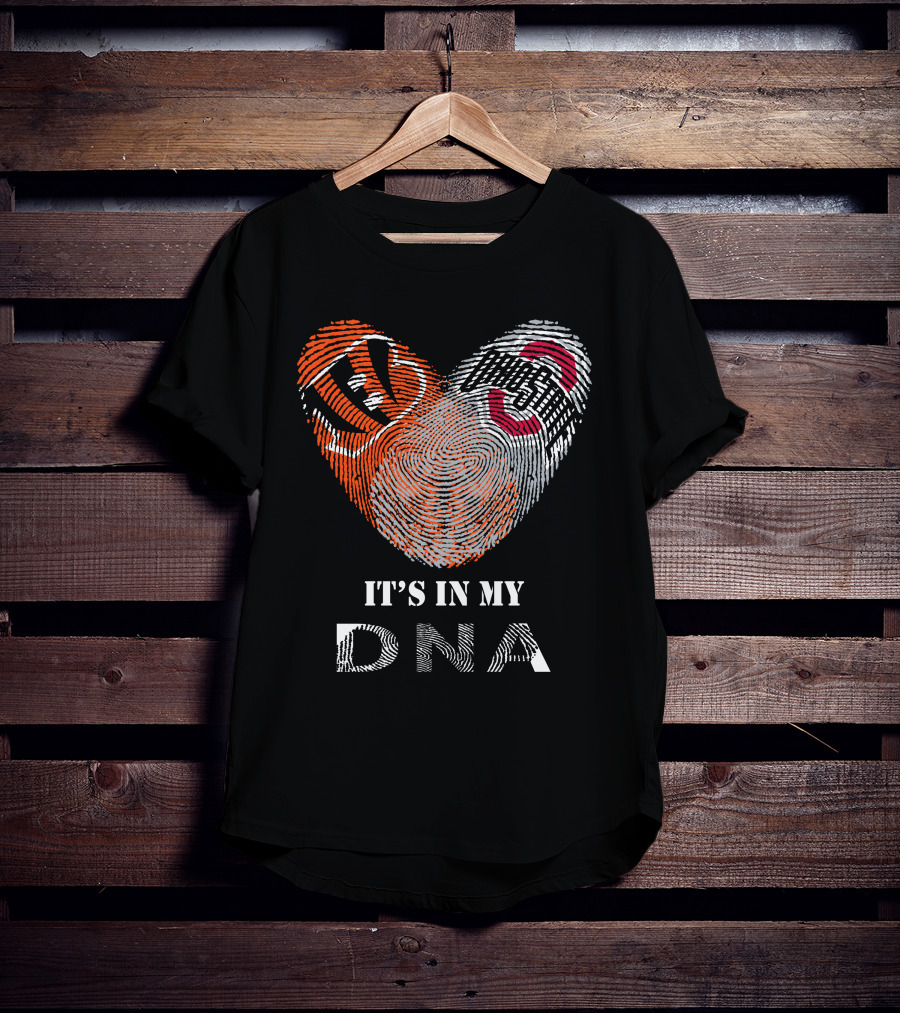 Bengals Ohio State Buckeyes It's In My DNA T-Shirt