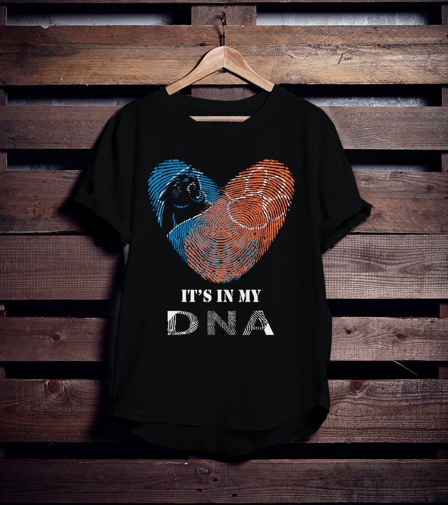 Panthers Clemson Tigers Heart It's In My DNA T-Shirt