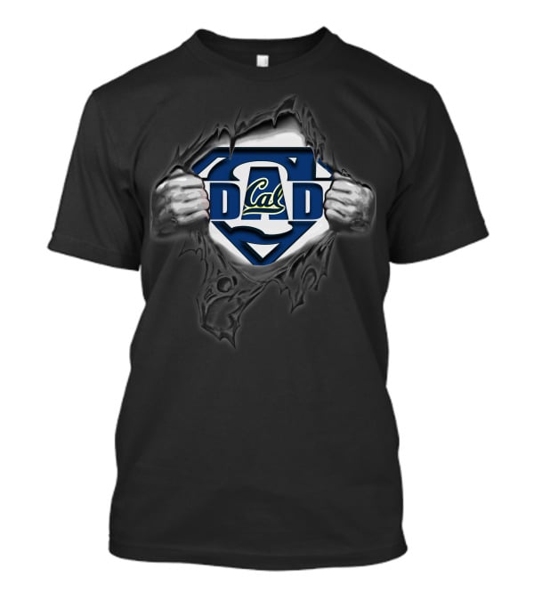 Cal Bears Super Dad Hero Inside T-Shirt