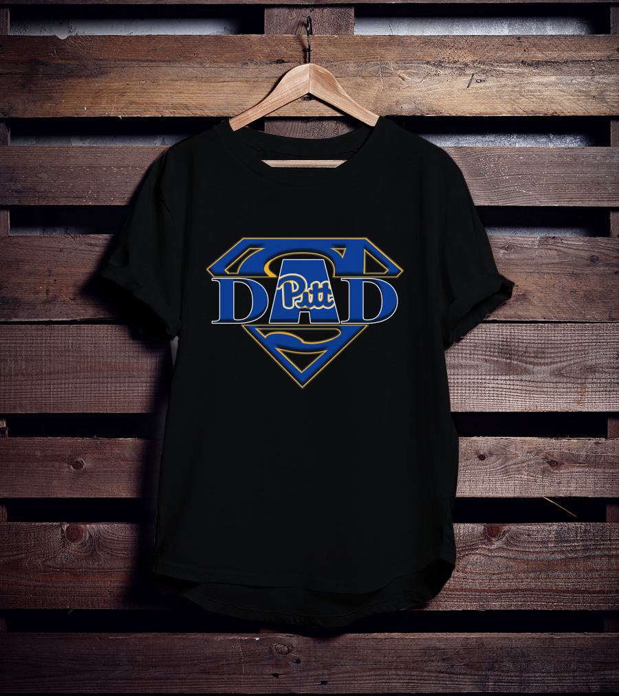 Pittsburgh Panthers Pitt Super Dad T-Shirt
