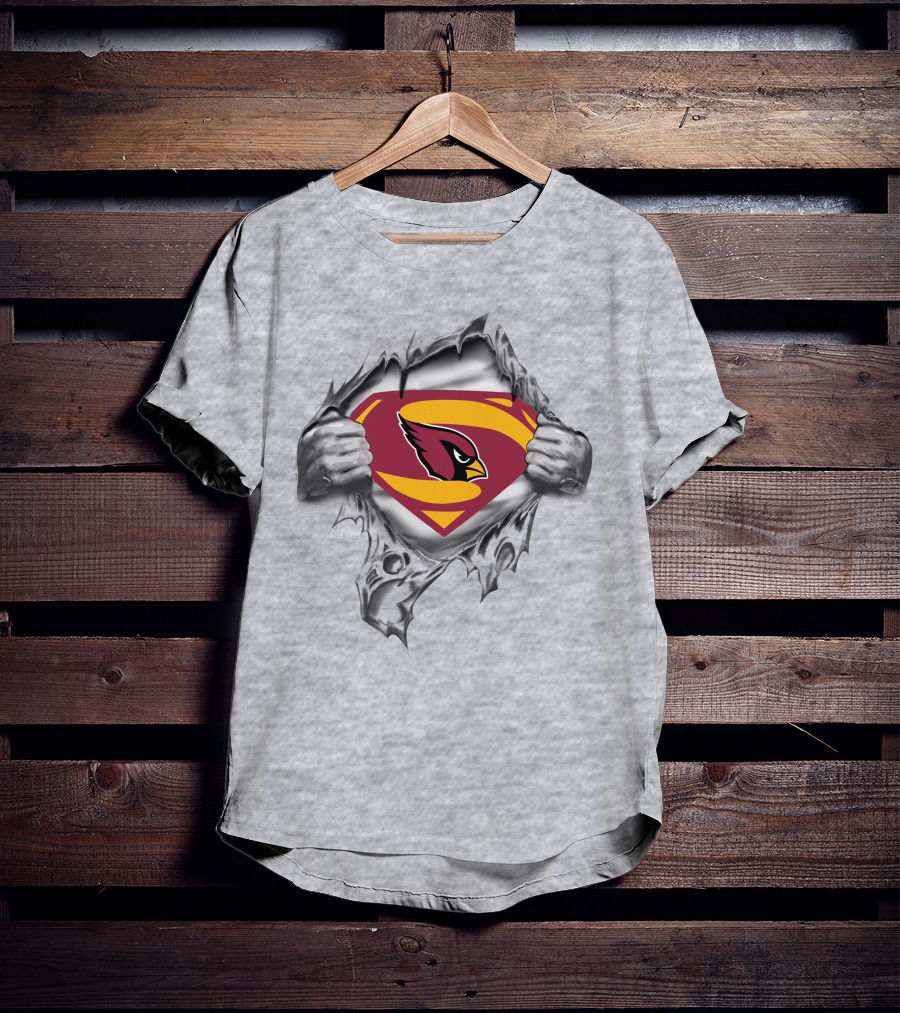 Cardinals Superhero Symbol Fusion T-Shirt