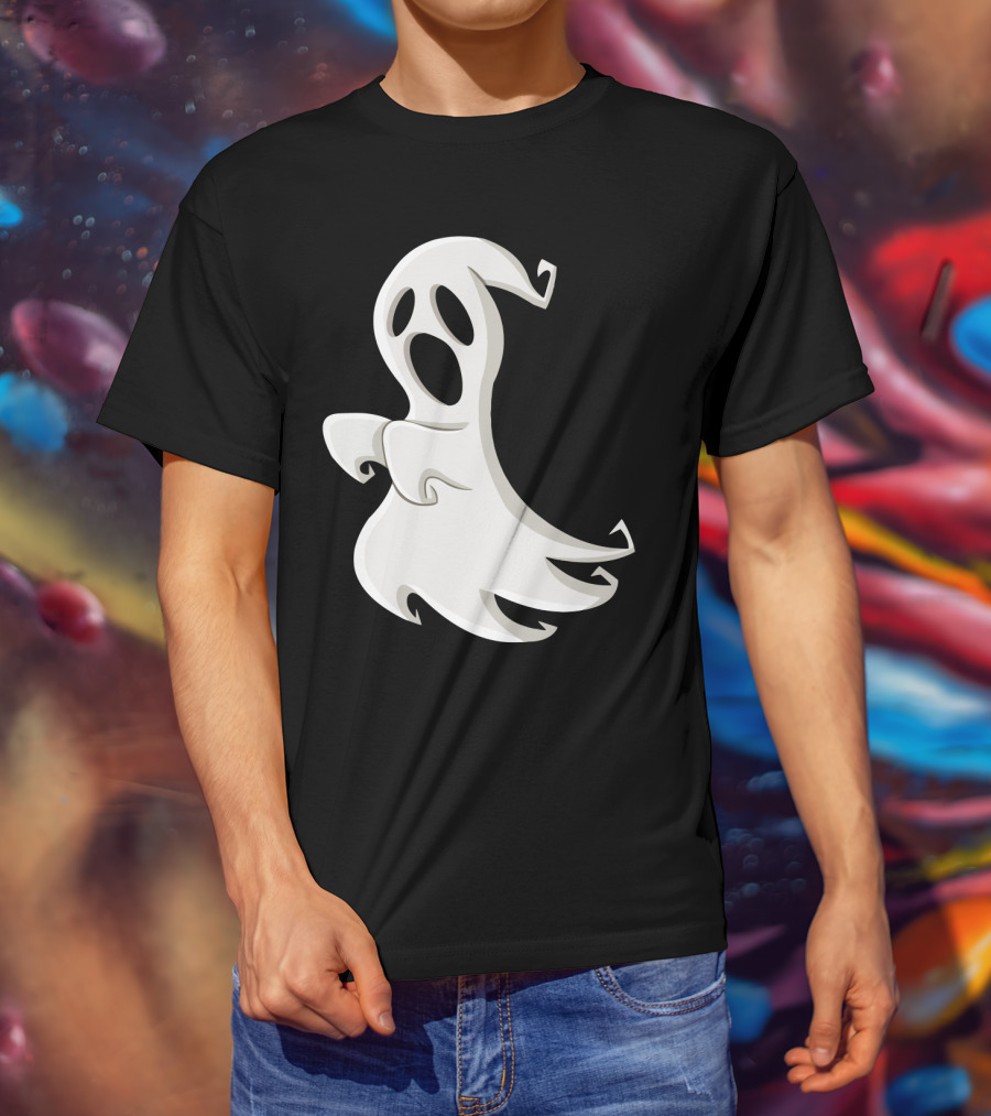 Halloween Party Funny Drinking Let's Get Sheet Faced Ghost T-Shirt
