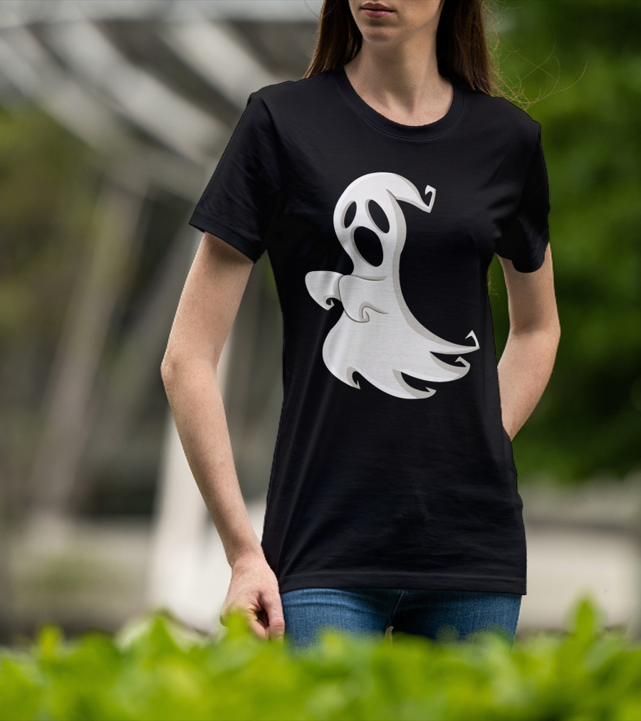 Halloween Party Funny Drinking Let's Get Sheet Faced Ghost T-Shirt