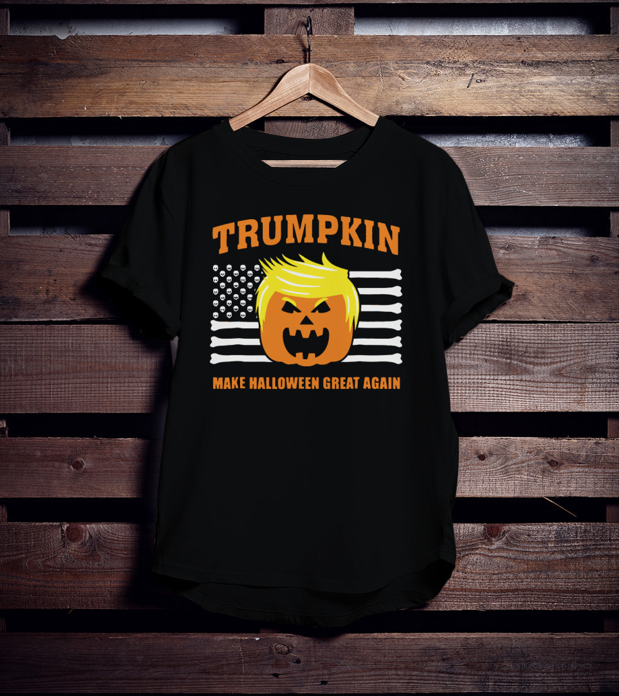 Trumpkin Make Halloween Great Again Pumpkin T-Shirt