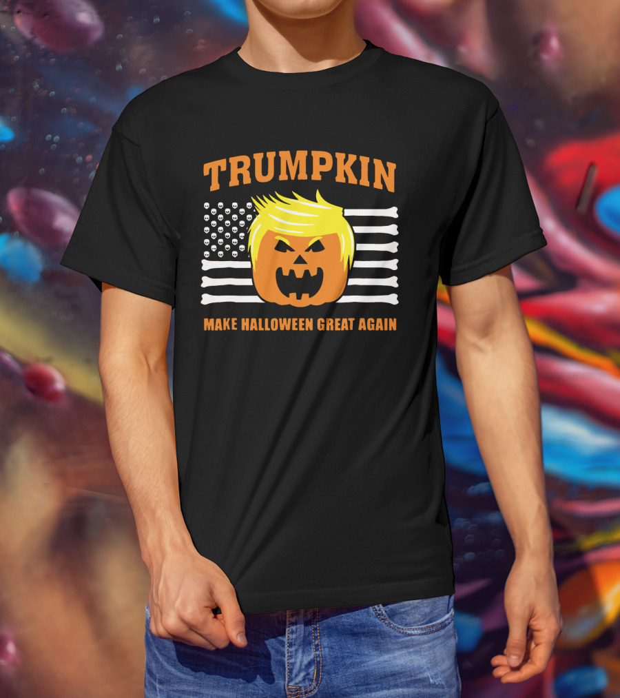 Trumpkin Make Halloween Great Again Pumpkin T-Shirt