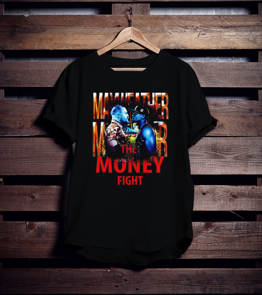 Mayweather McGregor The Money Fight Showdown T-Shirt