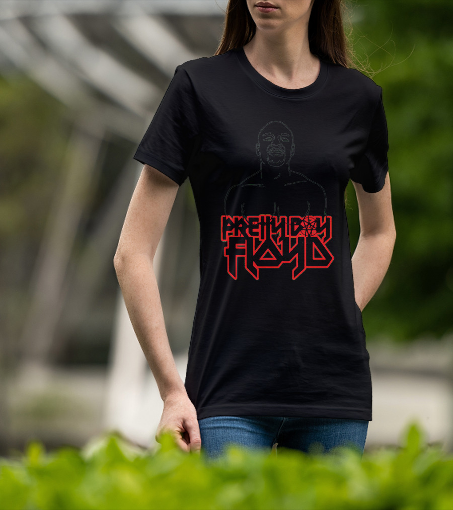 Pretty Boy Floyd Boxing Legend Outline T-Shirt