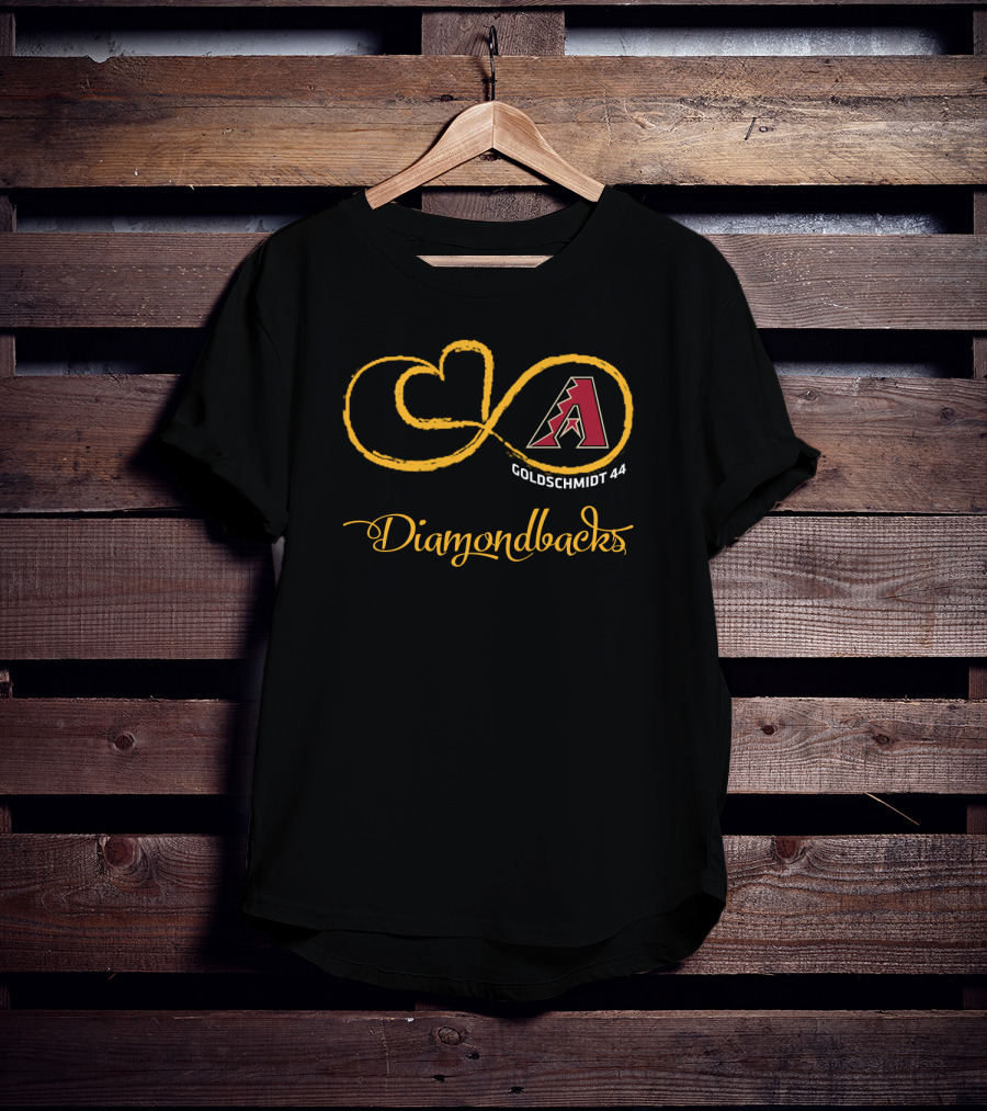 Diamondbacks Goldschmidt 44 Infinity T-Shirt