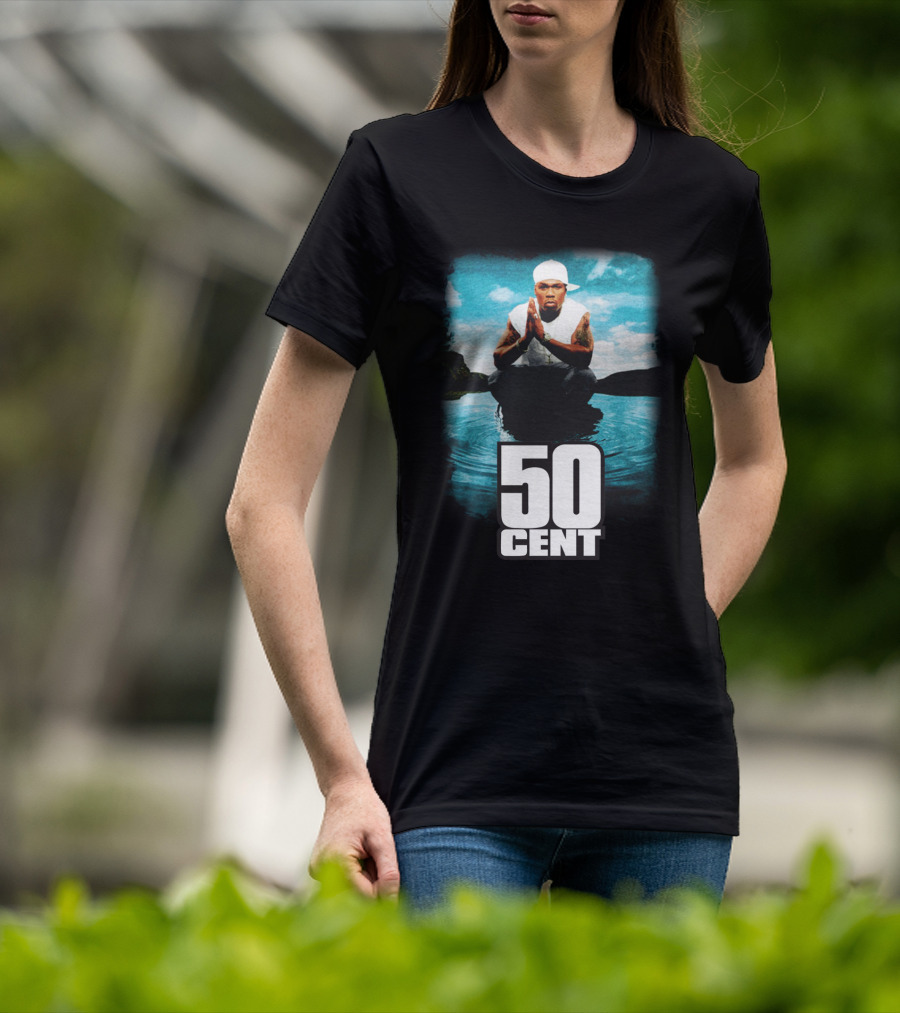 Cent Iconic Album Cover With Praying Pose And Sky T-Shirt