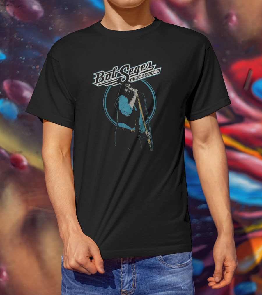 Bob Seger & The Silver Bullet Band Vintage Concert Style T-Shirt
