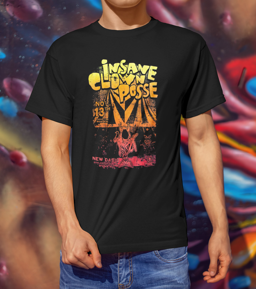 Insane Clown Posse No. 13Th Concert Show New Oasis Sparks Nv T-Shirt