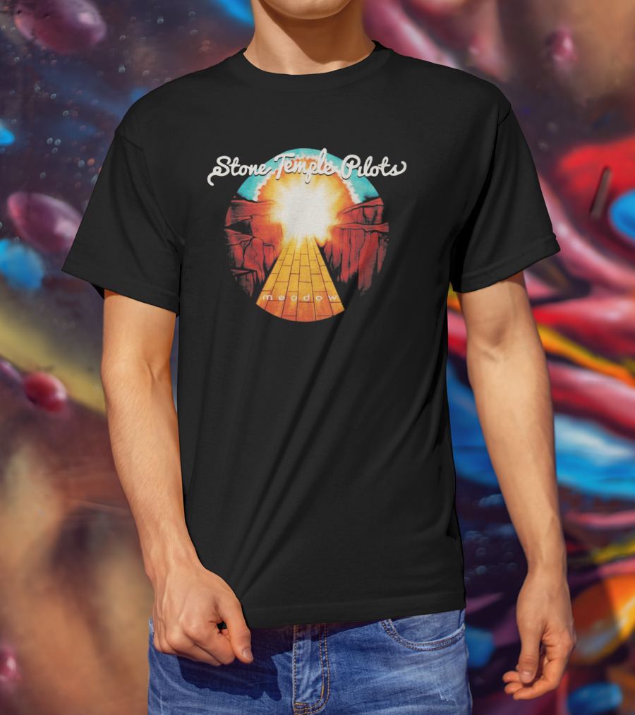 Stone Temple Pilots Meadow Album Cover Artwork T-Shirt