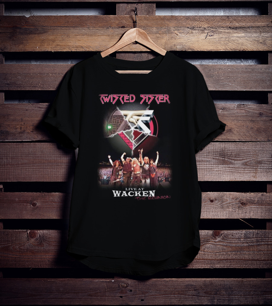 Twisted Sister Live At Wacken The Reunion T-Shirt