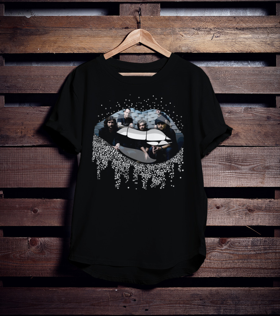 Taking Back Sunday Band Members Within Sparkling Lips T-Shirt