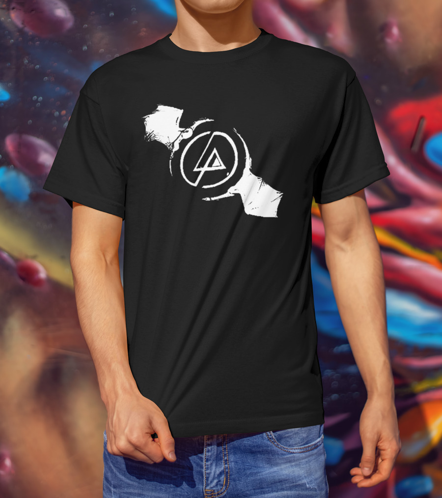 Linkin Park Symbol Bat Wings Logo Rock Band T-Shirt