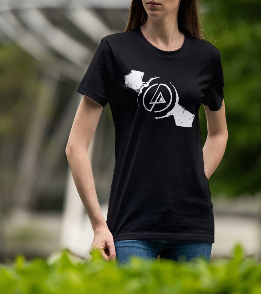 Linkin Park Symbol Bat Wings Logo Rock Band T-Shirt