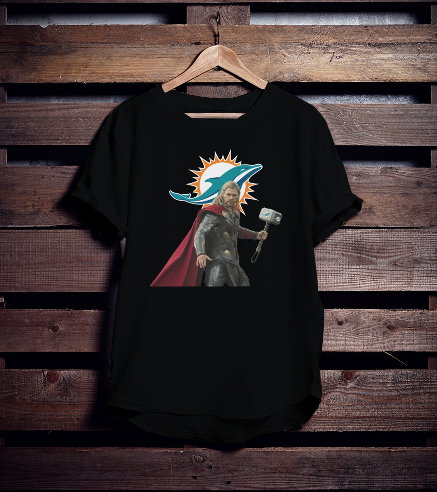 Miami Dolphins Thor Crossover T-Shirt