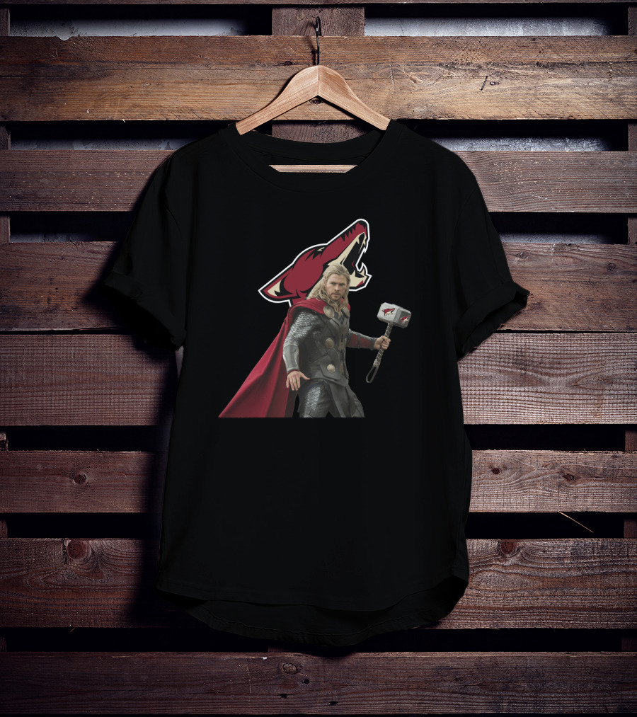 Arizona Coyotes Thor Mashup T-Shirt