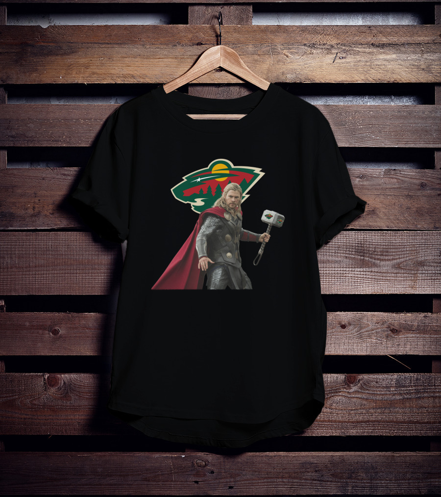 Minnesota Wild Thor Crossover T-Shirt