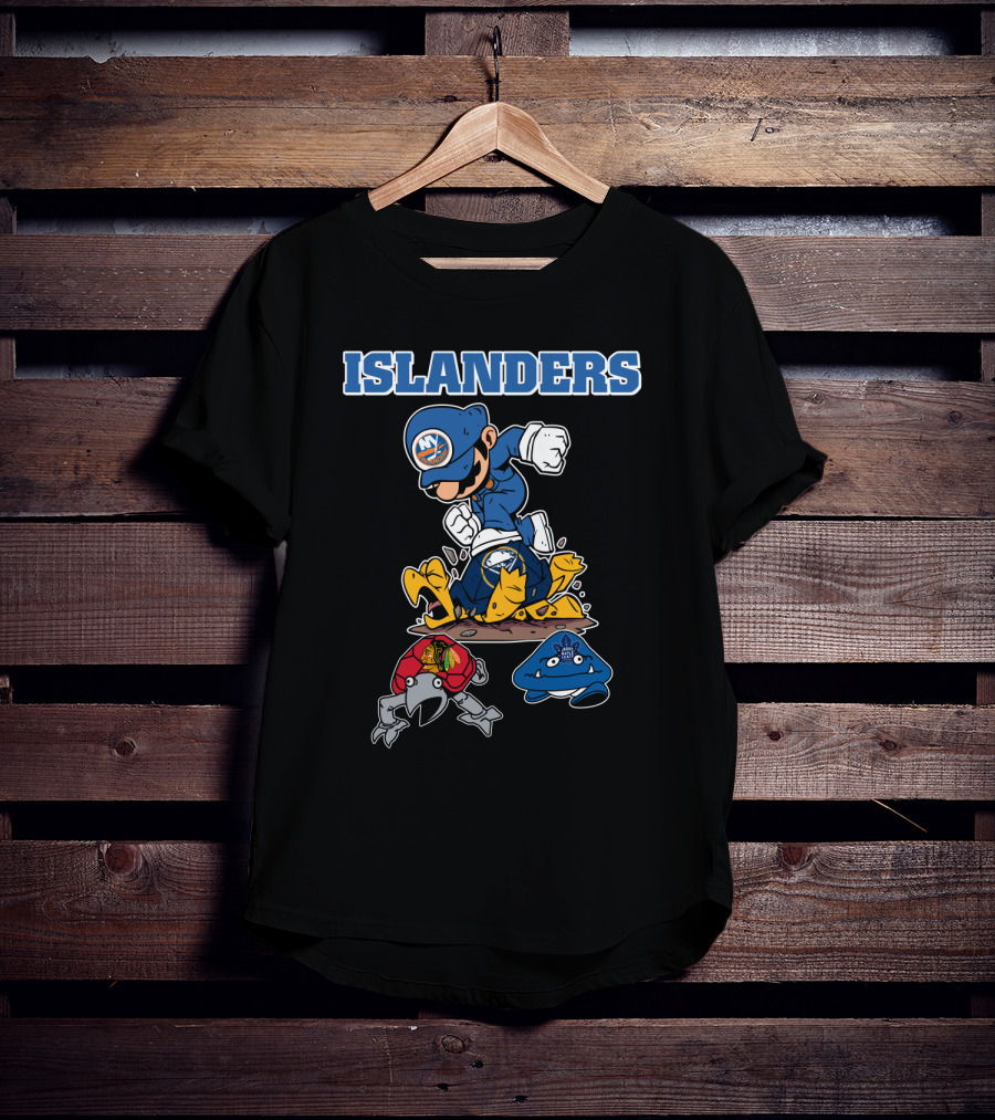 Islanders Ny Inspired Character With Sports References T-Shirt